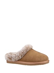 Hush Puppies Amara Faux Fur Lined Winter Slippers - Image 2 of 4