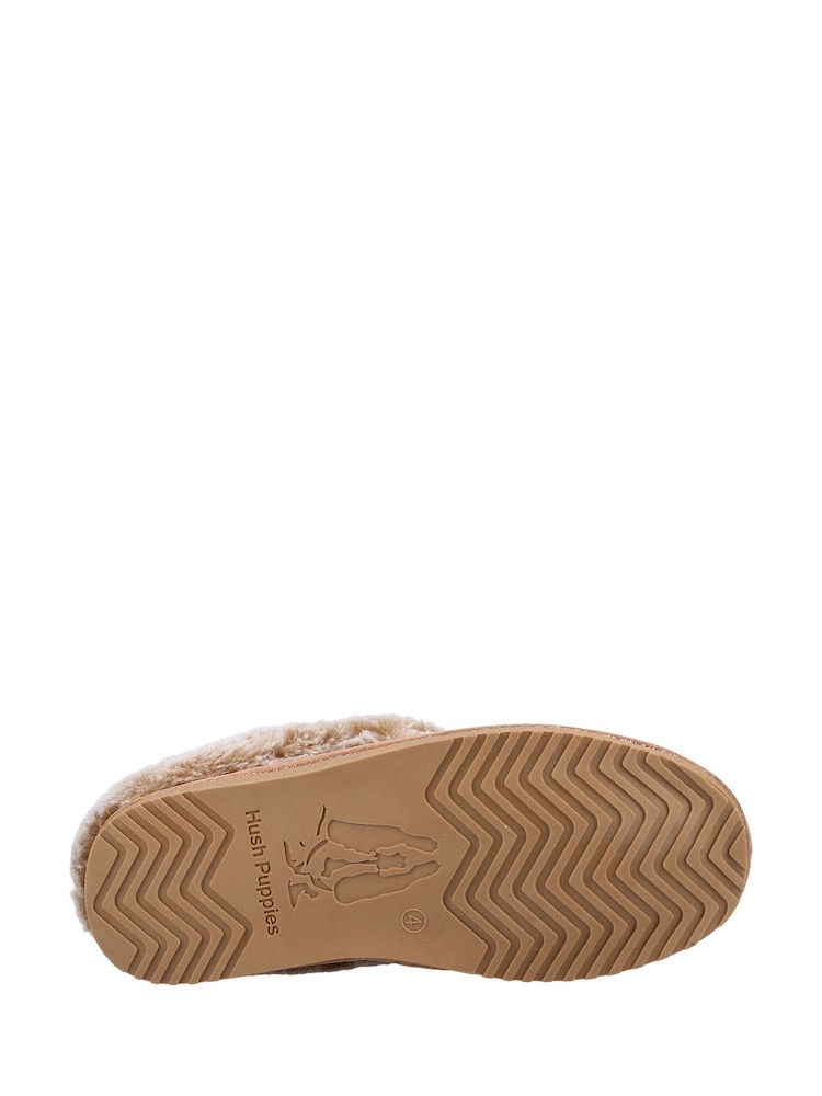 Hush Puppies Amara Faux Fur Lined Winter Slippers - Image 4 of 4