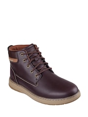 Rojo burdeos - Zapatillas para hombre Garlan de Skechers - Imagen 2 de 5