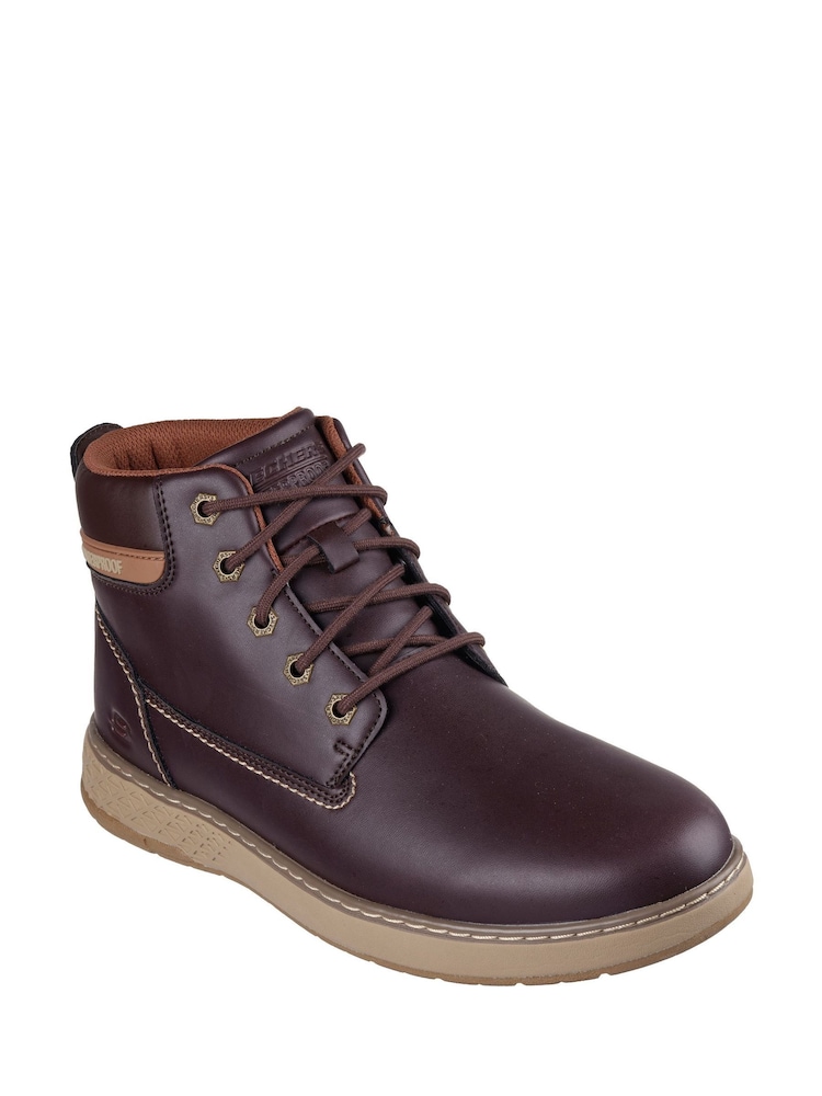 Rojo burdeos - Zapatillas para hombre Garlan de Skechers - Imagen 2 de 5