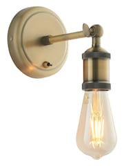Gallery Home Antique Brass Halsy Wall Light - Image 3 of 3