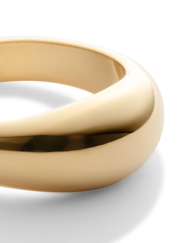 Katie Loxton Gold Tone Aura Waterproof Dome Ring - Image 2 of 2 Katie Loxton Gold Tone Aura Waterproof Dome Ring - Image 2 of 2