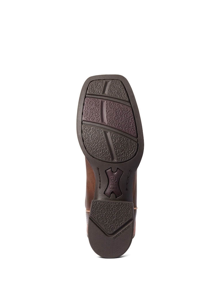 Ariat West Bound Western Brown Boots - Image 4 of 4