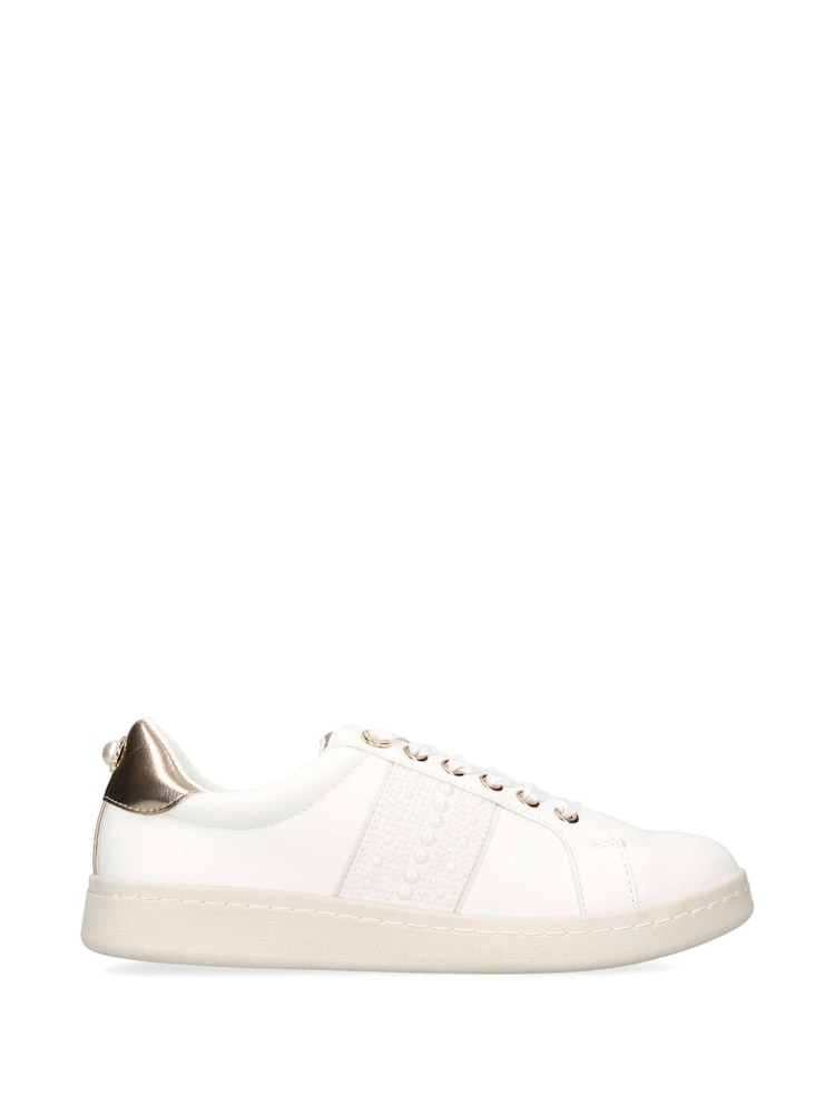 Miss KG Kori Pearl White Trainers - Image 2 of 5