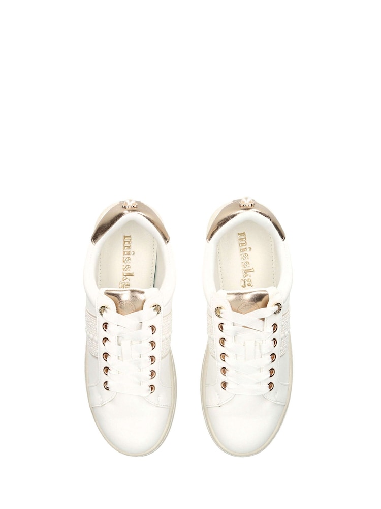 Miss KG Kori Pearl White Trainers - Image 4 of 5