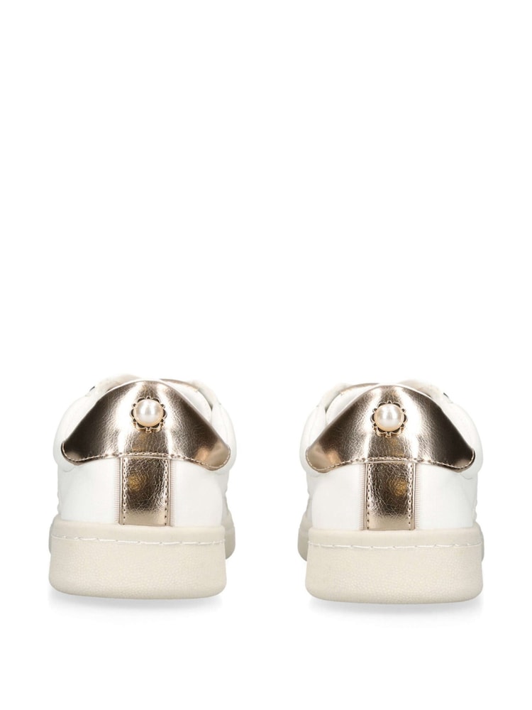 Miss KG Kori Pearl White Trainers - Image 5 of 5