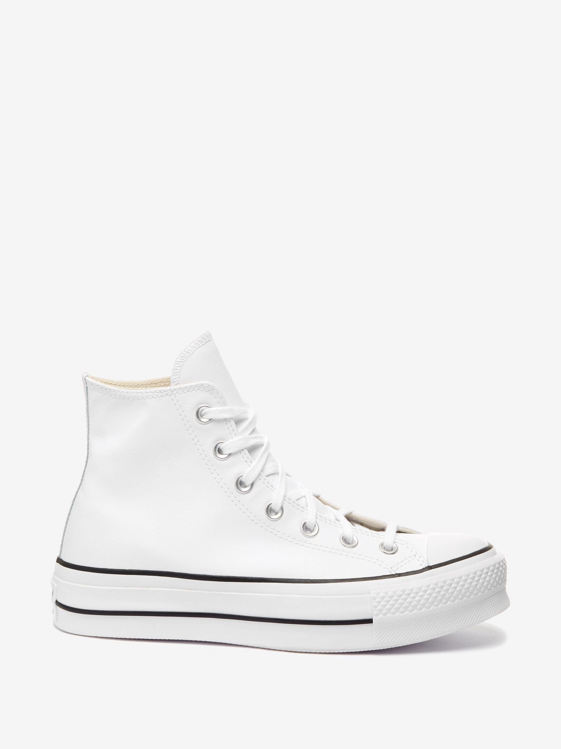 Tall white converse discount