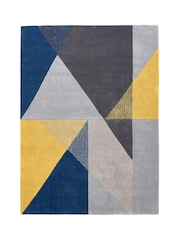 Origins Blue Trio Multi Bold Rug - Image 2 of 4