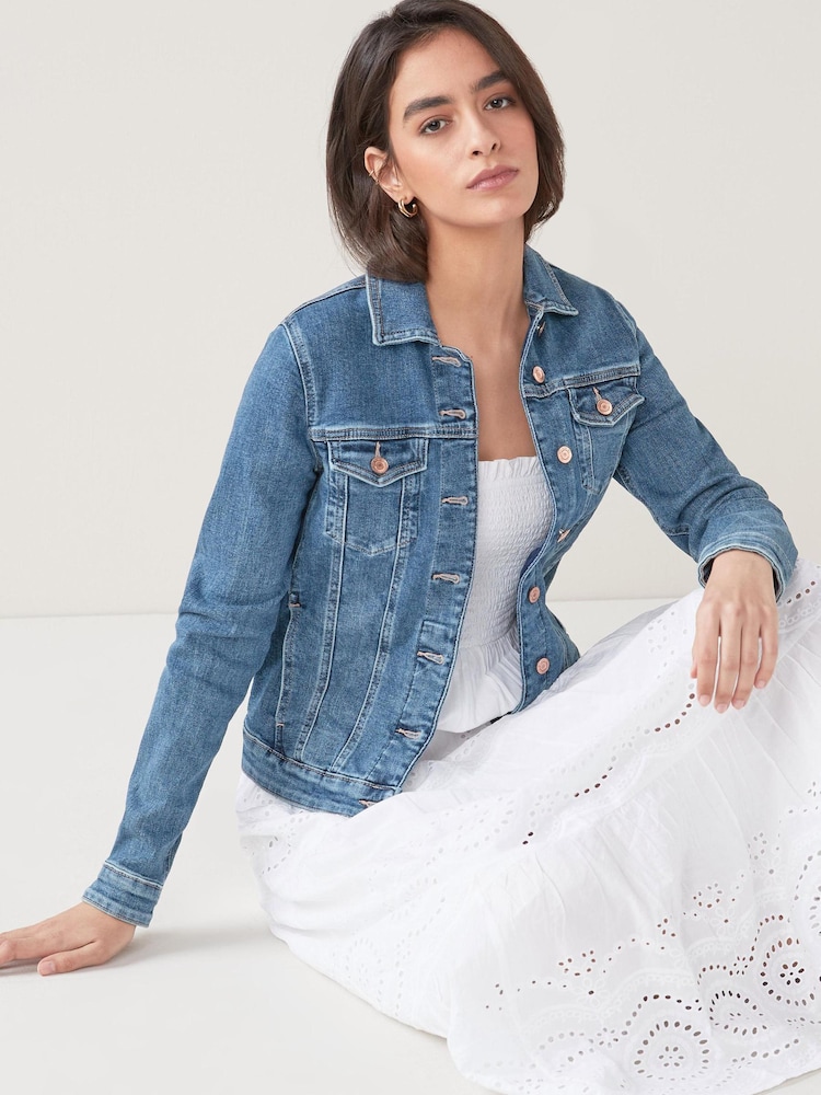 Bleu moyen - veste - Image 3 of 6