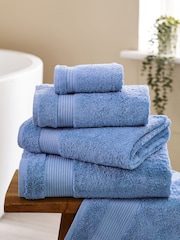 Blue Corn Egyptian Cotton Towel - Image 1 of 5