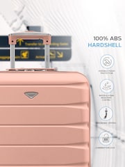 Flight Knight 56x45x25cm EasyJet Overhead 4 Wheel ABS Hard Case Cabin Carry On Hand Luggage - Image 2 of 7