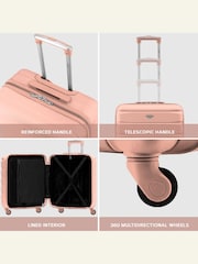 Flight Knight 56x45x25cm EasyJet Overhead 4 Wheel ABS Hard Case Cabin Carry On Hand Luggage - Image 7 of 7