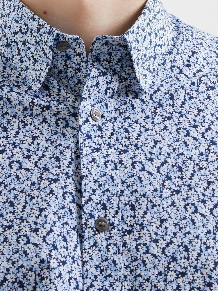 French Connection Ditzy Prem Floral Long Sleeve Shirt - Image 3 of 3 French Connection Ditzy Prem Floral Long Sleeve Shirt - Image 3 of 3