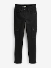 Black Lift, Slim And Shape Slim Cargo Jeans - Image 6 of 7