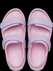 Crocs Pink Kids Crocband Cruiser Sandals - Image 5 of 5