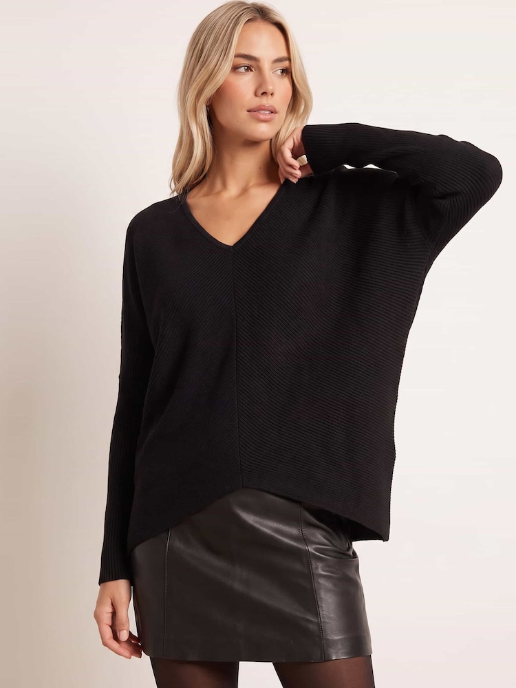 Style Cheat Ella V-Neck Jumper - Imaginea 1 din 5 Style Cheat Ella V-Neck Jumper - Imaginea 1 din 5
