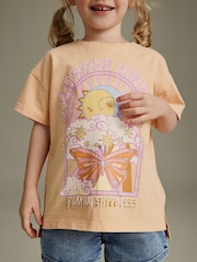 Orange Butterfly Short Sleeve T-Shirt (3mths-7yrs) - Image 4 of 7