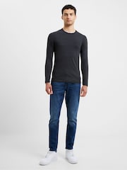 French Connection Black Crew Neck Long Sleeve Sweatshirt - Image 1 of 4