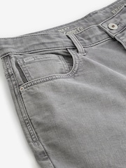 Grey Light Regular Fit Overdyed Denim Jeans - Image 10 of 12