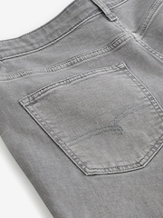 Grey Light Regular Fit Overdyed Denim Jeans - Image 11 of 12