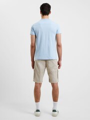 French Connection Blue 100% Cotton Graphic T-Shirt - Image 3 of 3