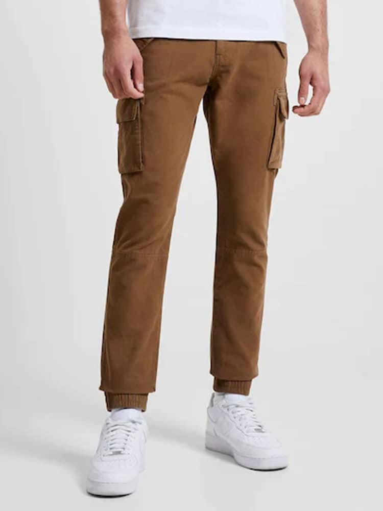 French Connection Natural 100% Cotton Cargo Trousers - Image 1 of 4