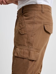 French Connection Natural 100% Cotton Cargo Trousers - Image 4 of 4
