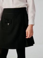 Clarks Grey School Pleat Kilt Skirt - Image 4 of 6