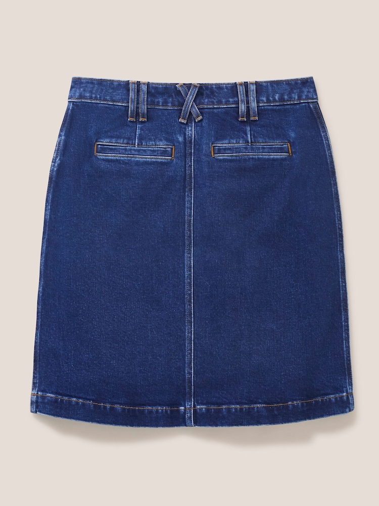 White Stuff Blue Melody Denim Skirt - Image 6 of 6 White Stuff Blue Melody Denim Skirt - Image 6 of 6
