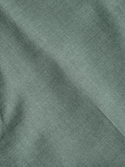 Green Regular Fit Trimmed Suit Trousers - Image 8 of 8