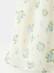 Mango White Floral Frill Blouse - Image 7 of 7