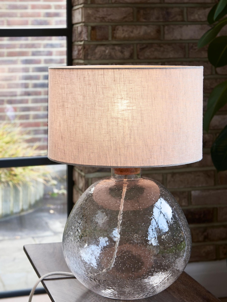 Clear Charlbury Table Lamp - Image 1 of 5