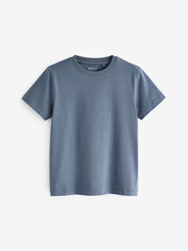 Blue Dusky Regular Fit Short Sleeve T-Shirt (3-16yrs) - Image 1 of 3