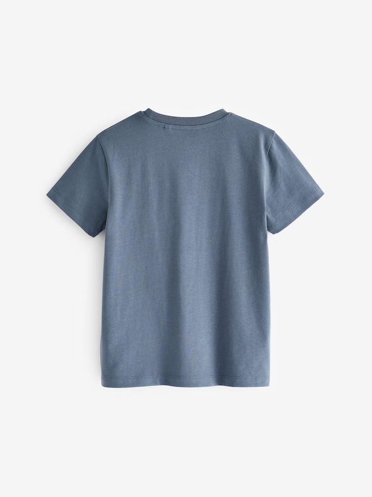 Blue Dusky Regular Fit Short Sleeve T-Shirt (3-16yrs) - Image 2 of 3