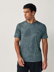 Monochrome Active Gym Printed Training T-Shirt - Image 3 of 8