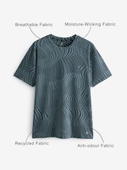 Monochrome Active Gym Printed Training T-Shirt - Image 4 of 8