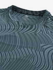Monochrome Active Gym Printed Training T-Shirt - Image 7 of 8