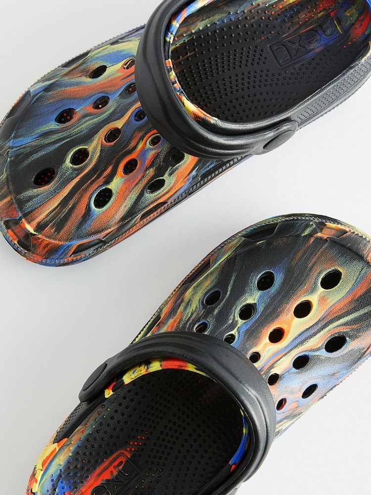 Black Marble Clogs - Image 7 of 7
