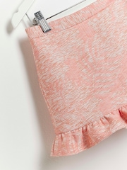 River Island Girls Pink Jacquard Skirt - Image 3 of 4