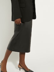 Dune London Black Celini Slim Kitten Slingback Sandals - Image 6 of 6