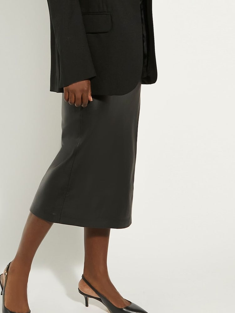 Dune London Black Celini Slim Kitten Slingback Sandals - Image 6 of 6