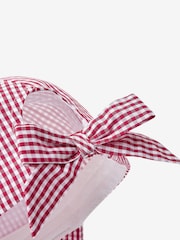 Red/White Gingham Cap (3-16yrs) - Image 2 of 2