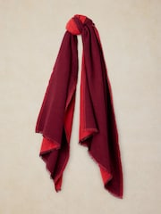 White Stuff Red Selma Midweight Scarf - Image 2 of 4