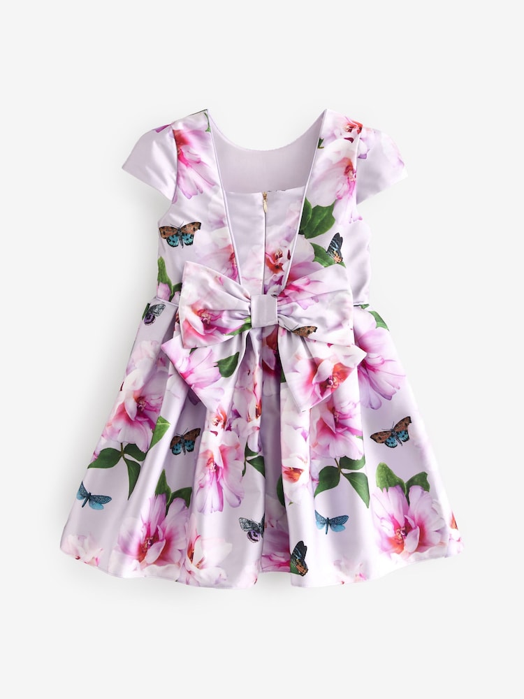 Baker by Ted Baker Floral Satin Dress - Image 2 of 8