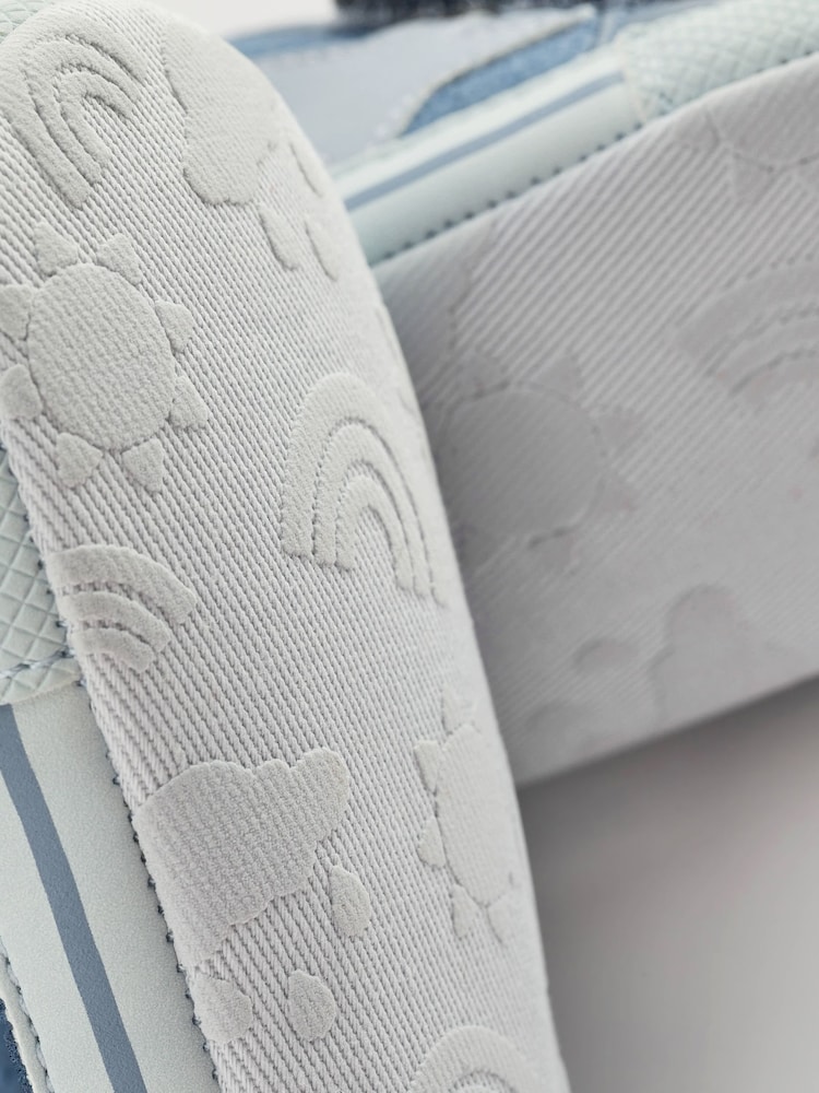 Blau mit Sternenprint - Babystiefelchen mit Klettverschluss (0 – 24 Monate) - Bild 6 von 6 Blau mit Sternenprint - Babystiefelchen mit Klettverschluss (0 – 24 Monate) - Bild 6 von 6