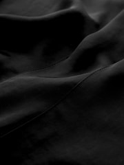 Black Short Sleeve Woven Mix T-Shirt - Image 6 of 6