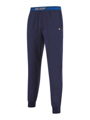 Lyle & Scott Blue Cash 100% Cotton Top And Pyjama Set - Image 3 of 7