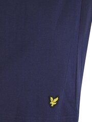 Lyle & Scott Blue Cash 100% Cotton Top And Pyjama Set - Image 7 of 7