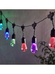 Lights4fun 20 Drop Bulb Colour Changing Festoon Lights - Image 2 of 4
