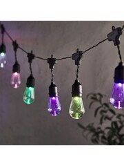 Lights4fun 20 Drop Bulb Colour Changing Festoon Lights - Image 4 of 4